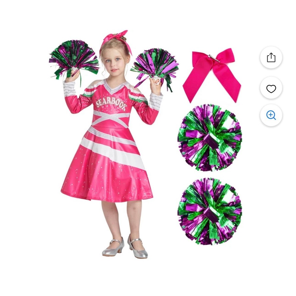 NEW Pink Cheerleader Play Outfit Sz 3/4T‎